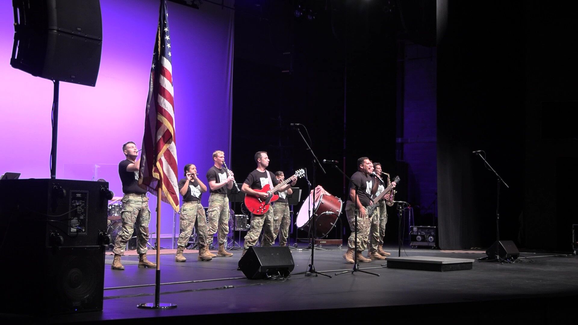 122nd Army Band brings patriotic performance to Lima Civic Center